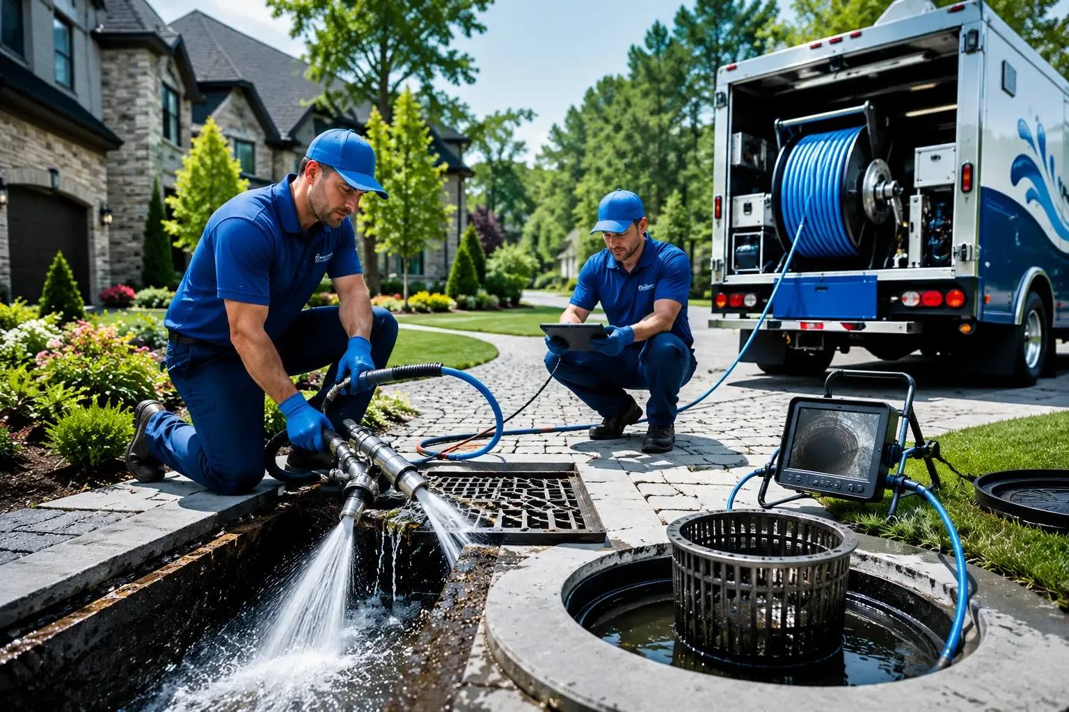 Local outdoor drain cleaning professionals in Little Falls, MN